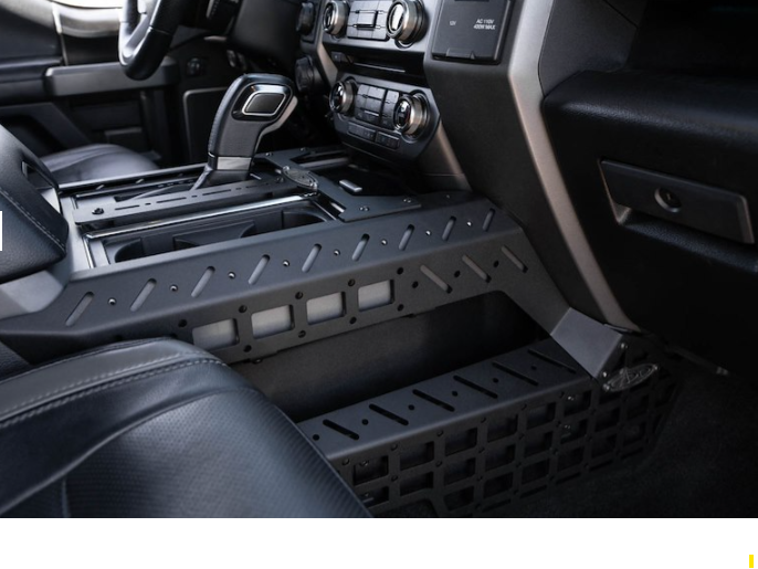 ADD 15-20 Ford F-150 / 15-20 Ford Raptor Center Console Molle  - Side Panels