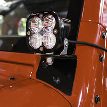 Load image into Gallery viewer, Baja Designs 07-18 Jeep Wrangler JK Squadron Sport A-Pillar Kit LED Light Pods - White