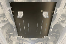 Load image into Gallery viewer, Detailed image of the FSPE Catalytic Converter Guard installed on the underside of a Toyota Sequoia