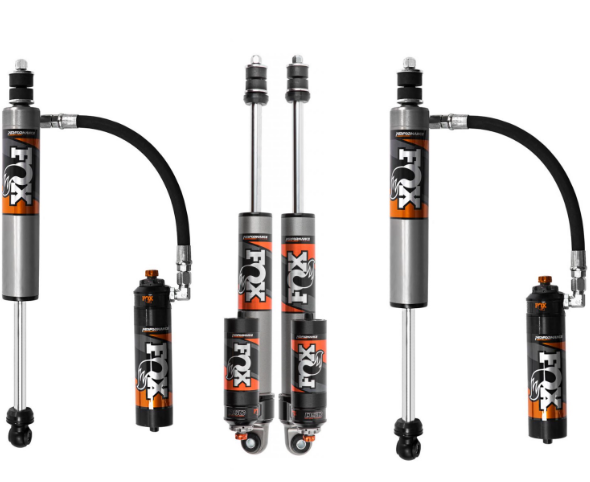 2020-Current Silverado 1500 Fox Shocks 2.5 Performance Elite Series Kit Installed