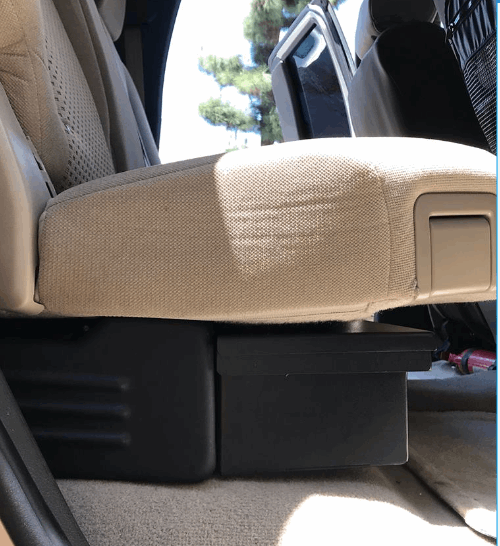 2007-2021 Toyota Tundra Double Cab Under Seat Lockable Storage
