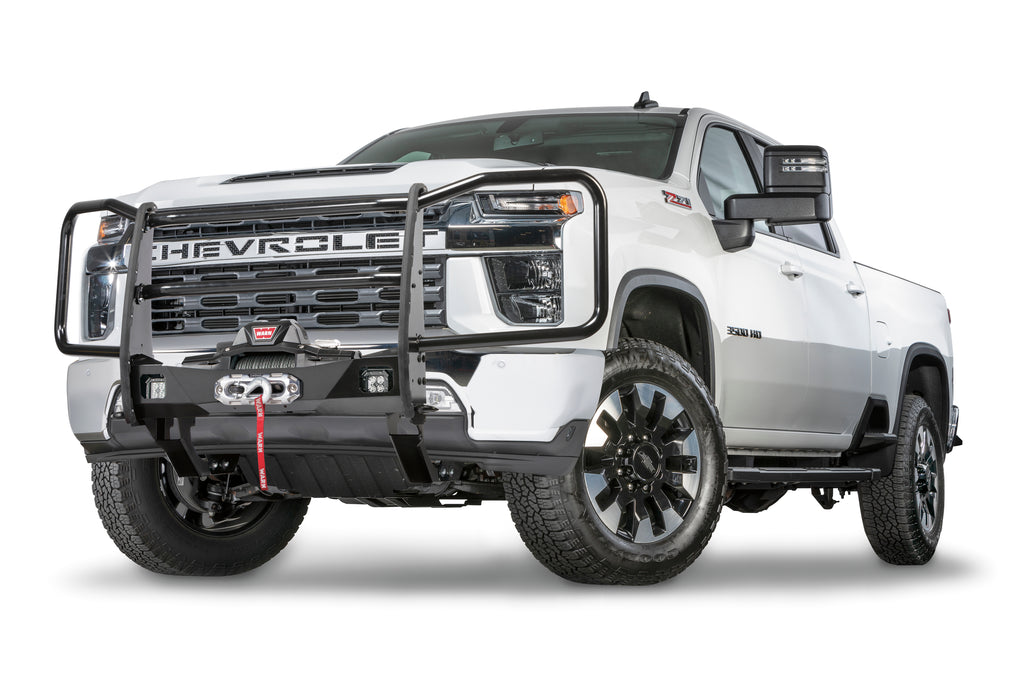 Trans4Mer Grille Guard Kit - Silverado Hd Full Guard - Warn 106595