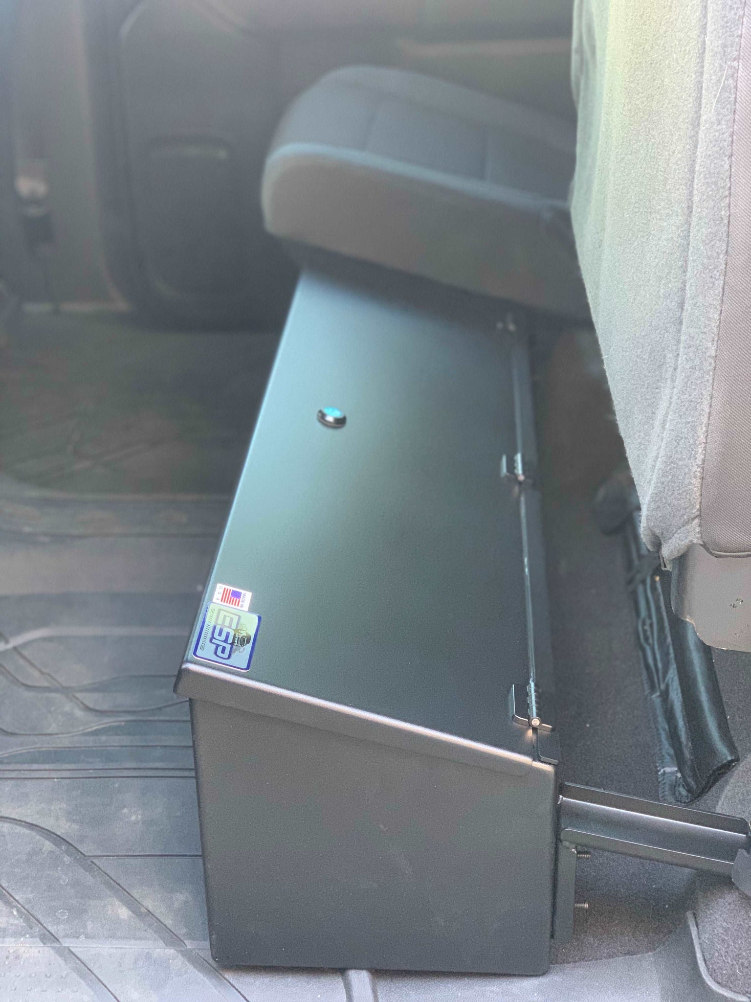 Chevy Rifle Storage Box 2019-2024 Chevrolet Silverado Under Seat Lockable Storage – ESP Truck ...