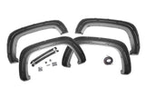 Rough Country Defender Pocket Fender Flares - Silver - Chevy Silverado 2500 HD 3500 HD (20-23)