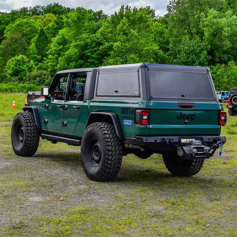 Westin 20-24 Jeep Gladiator Aluminum Bed Topper - Black