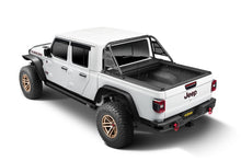 Load image into Gallery viewer, Rugged Ridge Jeep Gladiator w/Trail Rail Sys Armis Tonneau Cover w/Max Track - Tex. Blk
