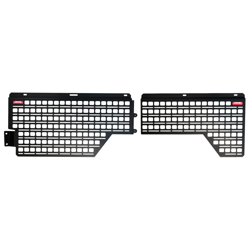 BuiltRight Industries 2022+ Toyota Tundra 5.5ft Bed Bedside Rack Molle Panel System - Driver Side