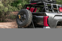 Load image into Gallery viewer, Go Rhino Swing-A-Way Tire Carrier Hitch Mounted Textured Black