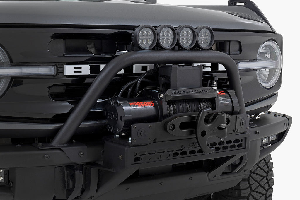 Safari Bar - 6.5 Inch Round LED - OE Modular Steel - Ford Bronco (21-23)
