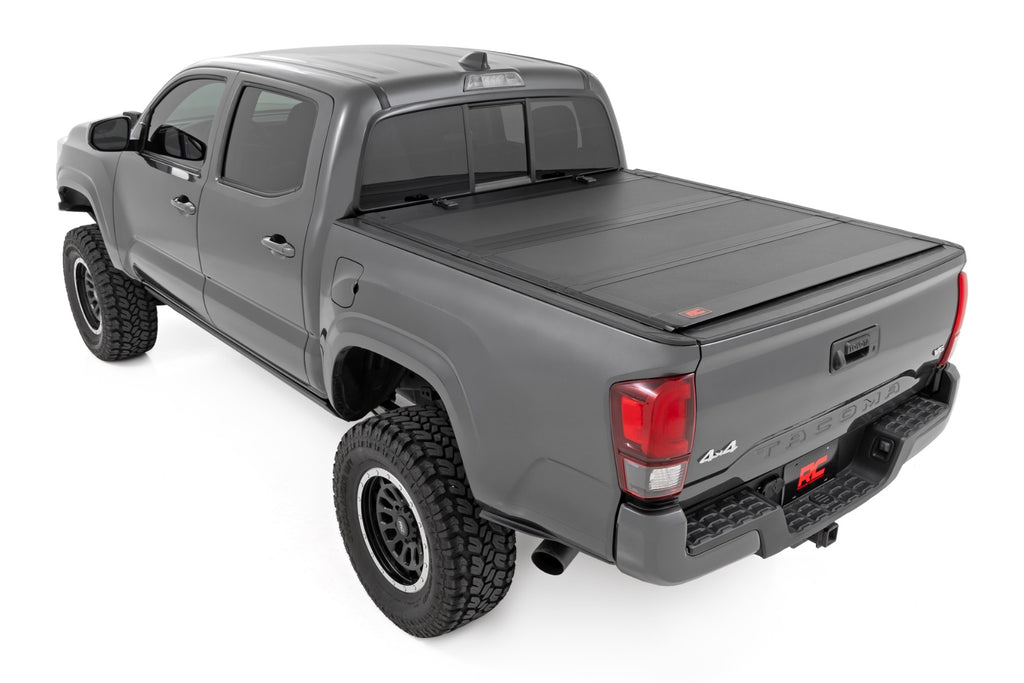 Hard Tri-Fold Flip Up Bed Cover - 6' Bed - Toyota Tacoma (16-23)