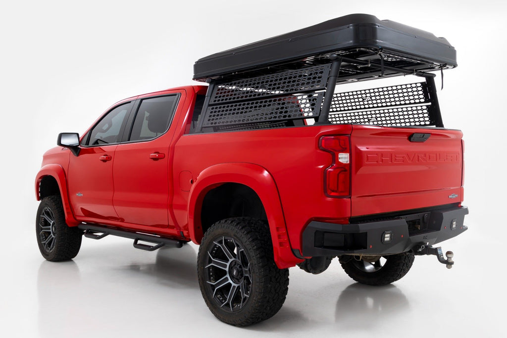 Bed Rack - Aluminum - Chevy Silverado 1500 2WD 4WD (2019-2024)