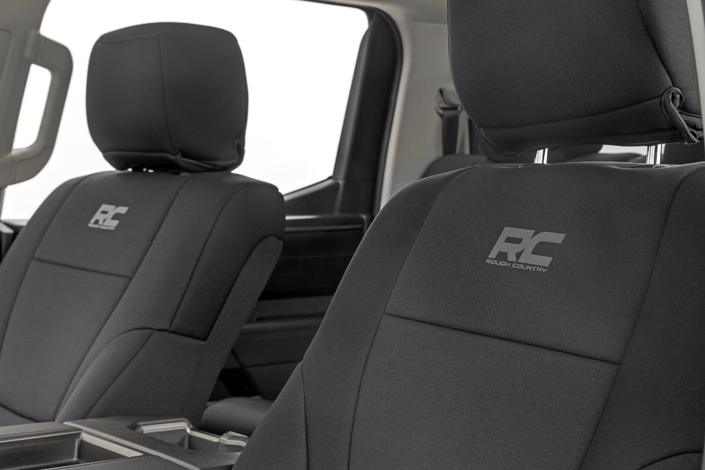 Rough Country Seat Covers - Toyota Tundra 4WD (2022-2023)