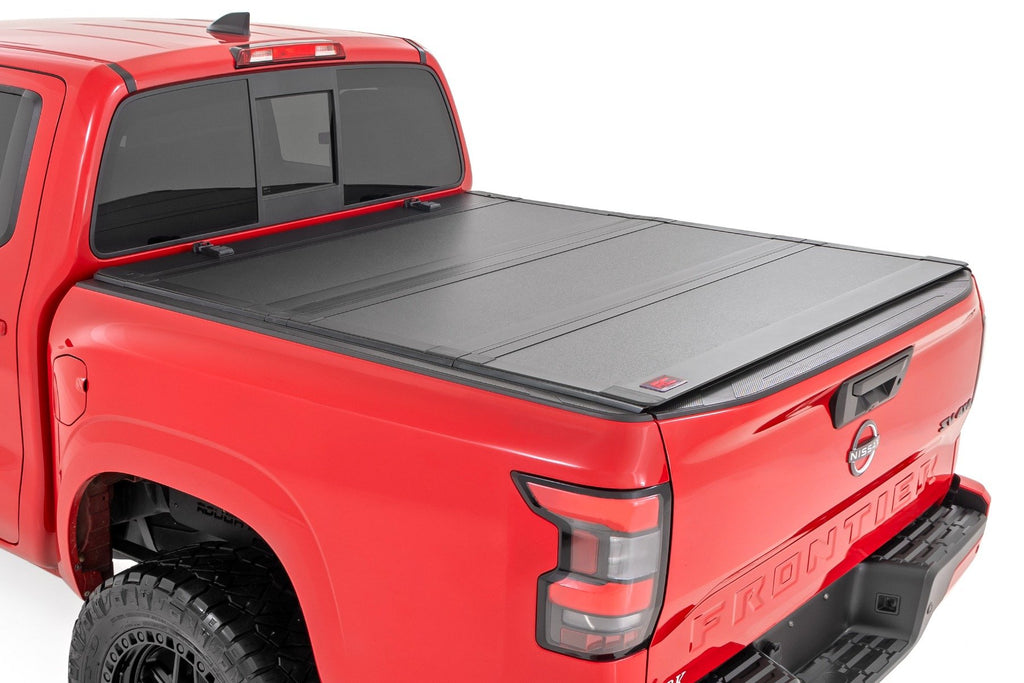 Hard Tri-Fold Flip Up Bed Cover - 5' Bed - Nissan Frontier (22-23)