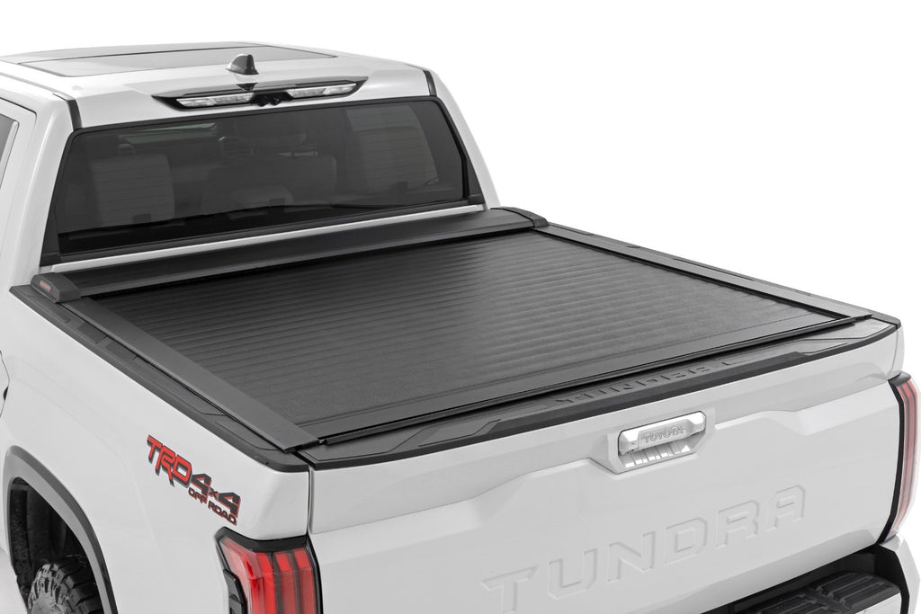 Retractable Bed Cover - 5'7 In. Bed - Toyota Tundra 2WD 4WD (22-23)