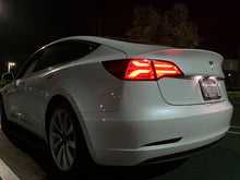 Load image into Gallery viewer, 20-24 Tesla Model Y (With Stock Amber Turn Signal) PRO-Series LED Tail Lights Jet Black