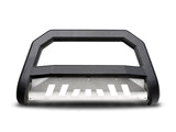 Armordillo 2004-2015 Nissan Titan AR Series Matte Black Aluminum Skid Plate Bull Guard - W/Skid Plate