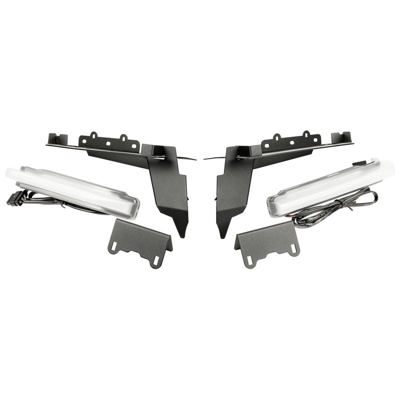 Rugged Ridge Chop Brackets Front Fender Jeep Gladiator/Wrangler JL Overland/Sahara/Sport w/DRL