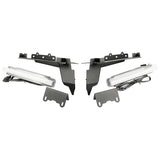Rugged Ridge Chop Brackets Front Fender Jeep Gladiator/Wrangler JL Overland/Sahara/Sport w/DRL