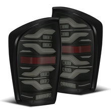 Load image into Gallery viewer, AlphaRex 16+ Toyota TacomaLUXX LED Taillights Blk w/Activ Light/Seq Signal
