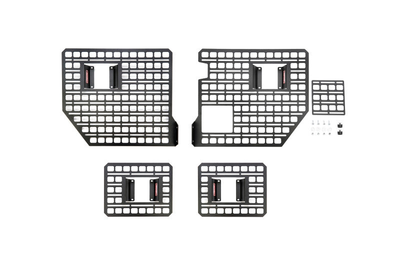BuiltRight Industries 11-16 Ford F-250/F-350/F-450 Bedside Rack System - 4pc Kit