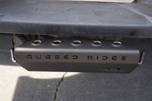 Load image into Gallery viewer, Rugged Ridge Jeep Wrangler JK/JKU/JL/JLU &amp; Gladiator Hitch Skid Plate 2in. Rec - Tex Blk