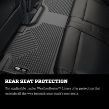 Load image into Gallery viewer, Husky Liners 17-19 F-250/F-350/F-450 Crew Cab Weatherbeater Black Front &amp; 2nd Seat Floor Liners