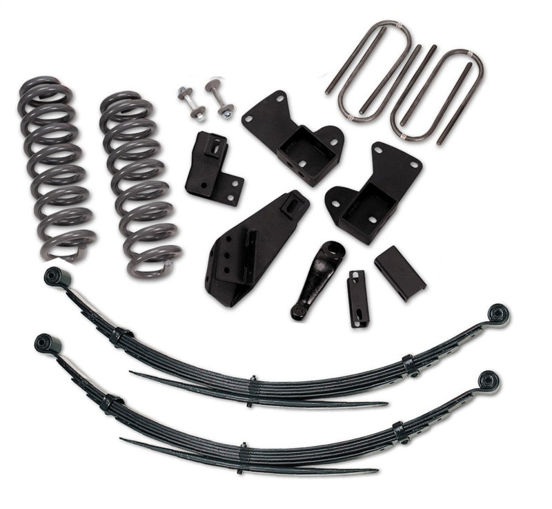 Tuff Country 81-96 Ford Bronco 4x4 4in Lift Kit with Rear Leaf Springs (No Shocks)