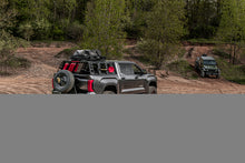 Load image into Gallery viewer, Go Rhino Swing-A-Way Tire Carrier Hitch Mounted Textured Black