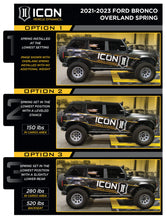 Load image into Gallery viewer, ICON 21-23 Ford Bronco Rear 2.5 VS RR Coilover Kit Heavy Rate Spring