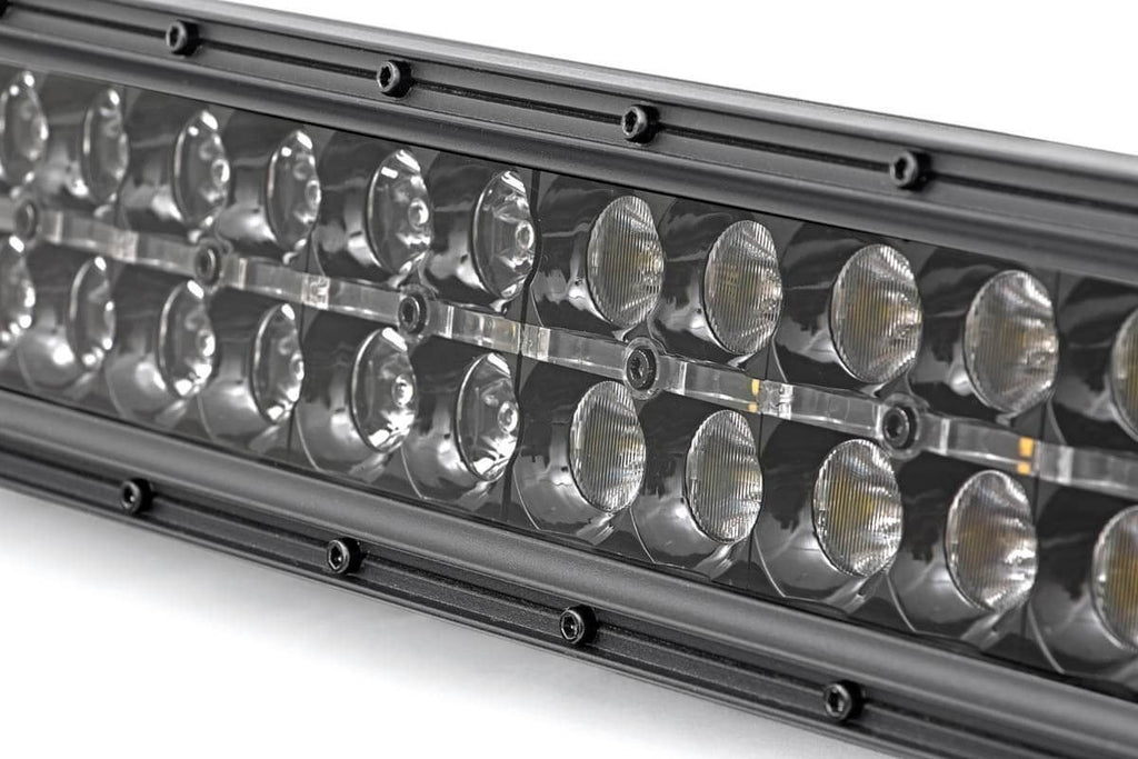 Rough Country - Black Series LED Light - 12 Inch - Dual Row - White DRL - 70912BD