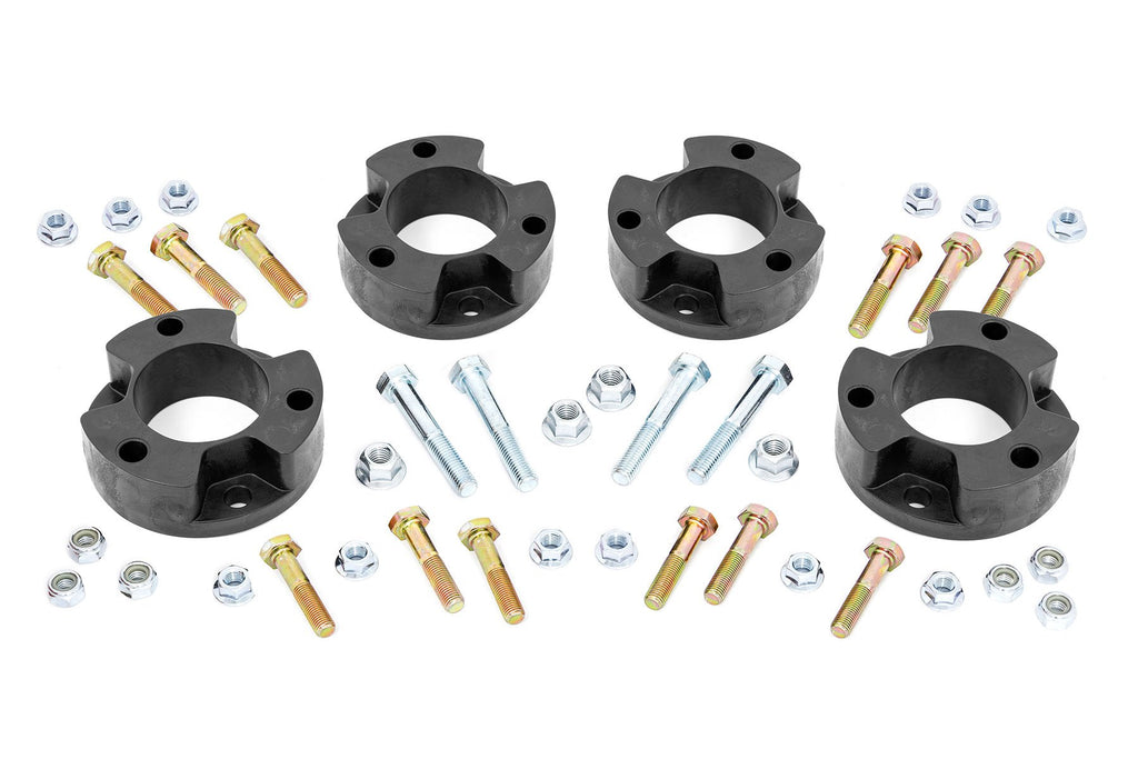 Complete 2-inch lift kit for Ford Expedition with spacers and installation hardware