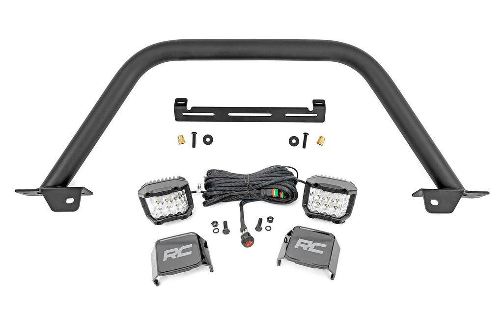 Safari Bar - 3 In. OSRAM (Pair) - Wide - OE Modular Steel - Ford Bronco (21-23)