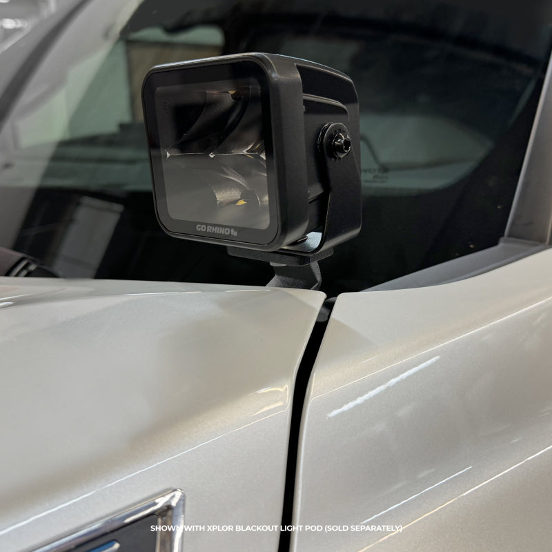 Go Rhino Toyota Sequoia / Toyota Tundra XE Hood Hinge Cube Light Mount