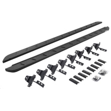 Load image into Gallery viewer, Go Rhino Jeep Gladiator JT 4DR RB10 Slim Running Boards Kit (Incl. Brackets) - Tex. Blk