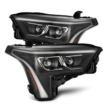 Load image into Gallery viewer, AlphaRex 22-23 Toyota Tundra LUXX-Series Headlights Black w/White DRL - Req 810029 OR 810030