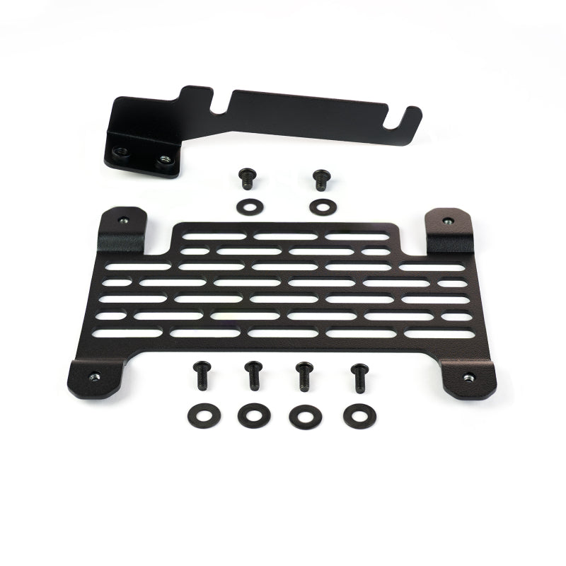 BuiltRight Industries 21+ Ford Bronco Modular Steel Bumper License Plate Relocator Kit