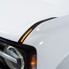 Load image into Gallery viewer, Putco 22-24 Ford Bronco Luminix DRL LED Light Hood Limb Riser (Factory Hood Side Hinge Replacments)