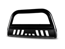 Load image into Gallery viewer, Armordillo 2005-2007 Jeep Grand Cherokee 3in. Bull Bar Black Bull Guard - W/Skid Plate