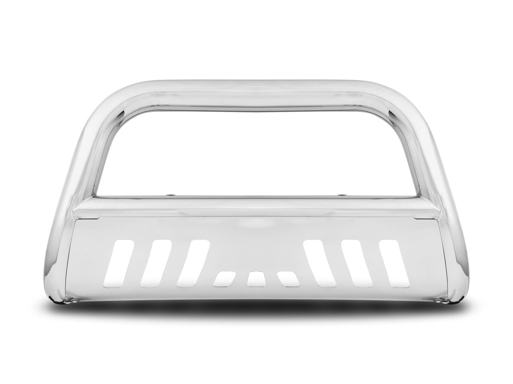 Armordillo 2011-2017 Jeep Grand Cherokee 3in. Bull Bar Chrome Bull Guard - W/Skid Plate