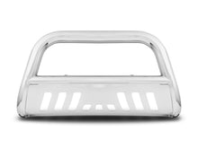 Load image into Gallery viewer, Armordillo 2006-2010 Hummer H3 3in. Bull Bar Chrome Bull Guard - W/Skid Plate