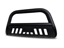 Load image into Gallery viewer, Armordillo 2006-2014 Honda Ridgeline 3in. Bull Bar Matte Black Bull Guard - W/Skid Plate