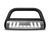Armordillo 2004-2012 GMC Canyon Classic Bull Bar - Matte Black W/Aluminum Skid Plate