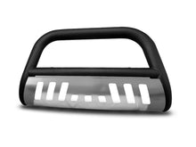 Load image into Gallery viewer, Armordillo 1992-1999 Chevy Suburban Bull Bar Matte Black W/Aluminum Skid Plate Bull Guard - W/Skid Plate