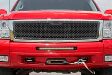 Load image into Gallery viewer, chevy-mesh-grille_70194-base-install-alt.jpg
