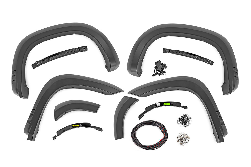 SF1 Fender Flares - GAN Silver Ice Metallic - Chevy Silverado 1500 (19-24)
