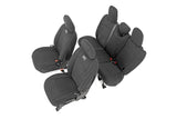 Seat Covers - Front and Rear w/ Armrest - Jeep Wrangler JL (18-23)