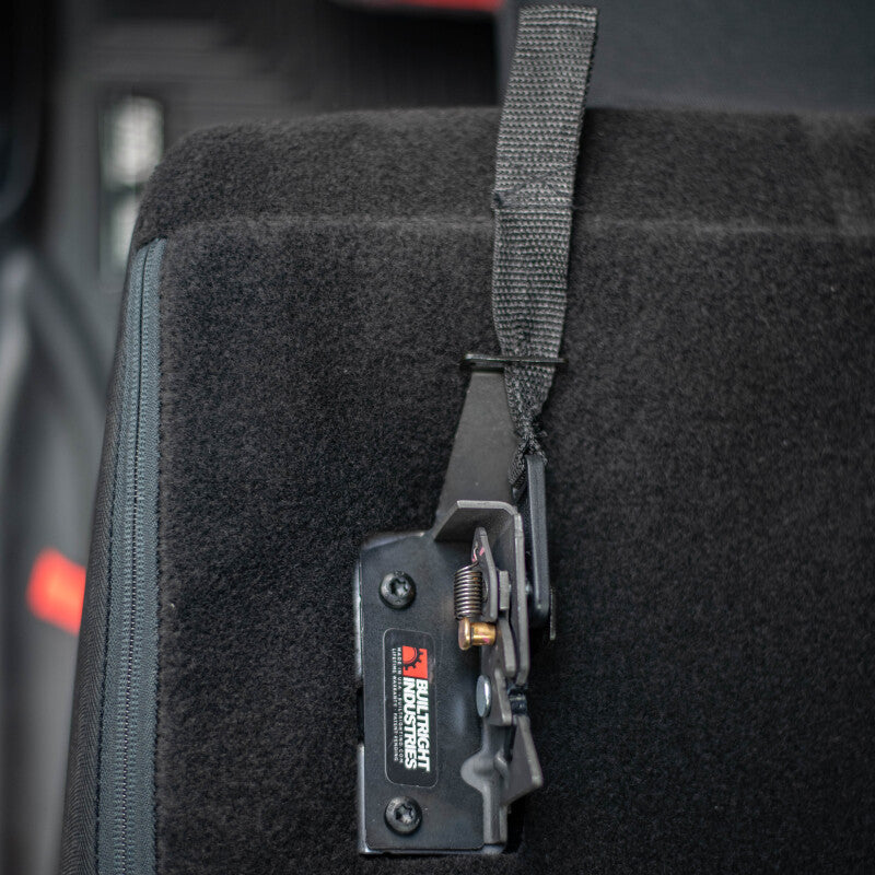 BuiltRight Industries 2015+ Ford F-150/250/350/Raptor Dash Mount & Rear Seat Release - Blk