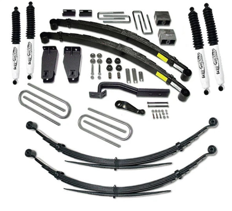 Tuff Country 80-87 Ford F-250 4X4 6in Lift Kit w/Rr Leaf Springs (SX8000)