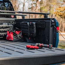 Load image into Gallery viewer, BuiltRight Industries 2022+ Rivian R1T Bedside Rack System Bedside Molle Kit - 2 Panels