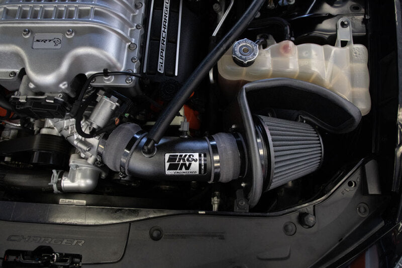 K&N Dodge Charger/Challenger Hellcat SC 6.2L V8 DRYFLOW Performance Air Intake System